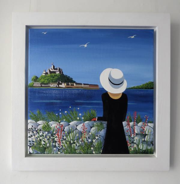 - Acrylic on Canvas, Painting by Alicia Trewhella, measuring 40 x 40 cm (H x W) framed at 50 x 50 cm £550